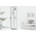 CASCADE modern állólámpa 180 cm – fekete / szürke