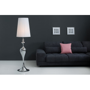 LUCIE design állólámpa - fehér INVICTA