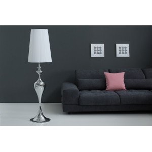 LUCIE design állólámpa - fehér INVICTA
