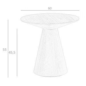 ROTUNDO design lerakóasztal