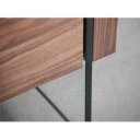 HERMINA design komód - 188cm - dió