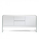 EMONA design komód - 180cm - fehér