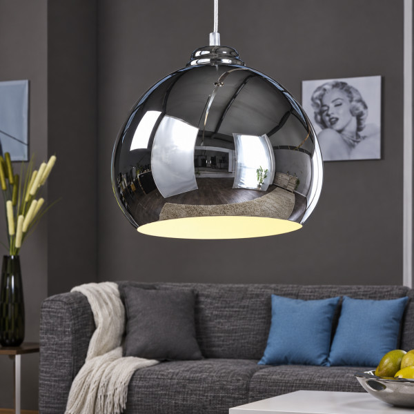 PRISM modern függőlámpa – króm