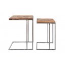 BARRACUDA modern teakfa lerakóasztal szett