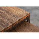 BARRACUDA modern teakfa lerakóasztal szett