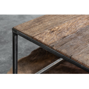 BARRACUDA design teakfa dohányzóasztal - 110cm