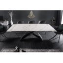 PROMETHEUS MARBLE design bővíthető étkezőasztal - 180-260cm