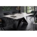 PROMETHEUS MARBLE design bővíthető étkezőasztal - 180-260cm