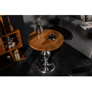 EXTRAVAGANCIA modern mangófa lerakóasztal INVICTA