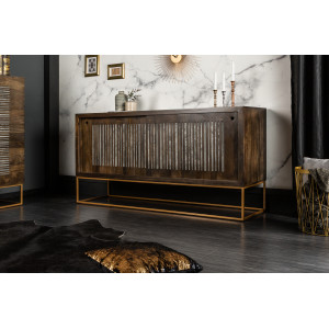ONYX tömör mangófa komód - 160cm