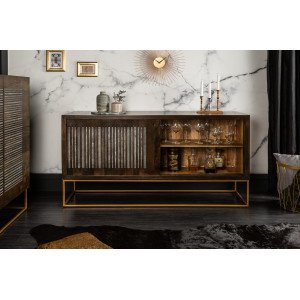 ONYX tömör mangófa komód - 160cm INVICTA