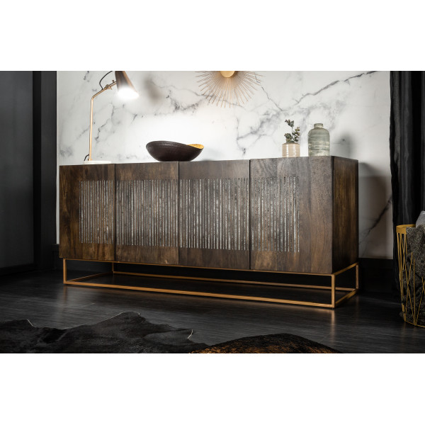 ONYX design mangófa komód - 177cm