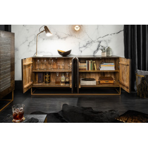 ONYX design mangófa komód - 177cm