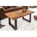 IRON CRAFT tömör rózsafa dohányzóasztal - 100cm