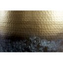 ORIENT modern fém dohányzóasztal - arany