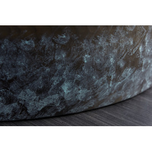 ORIENT modern fém dohányzóasztal - arany