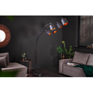 LEVELS modern állólámpa - fekete/arany