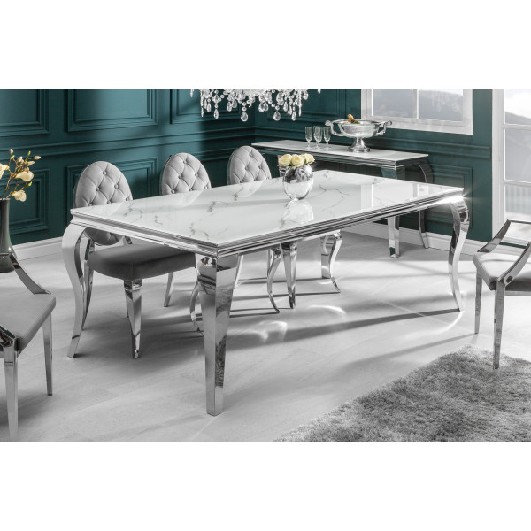 MARBLE BAROCK design étkezőasztal - 180/200cm