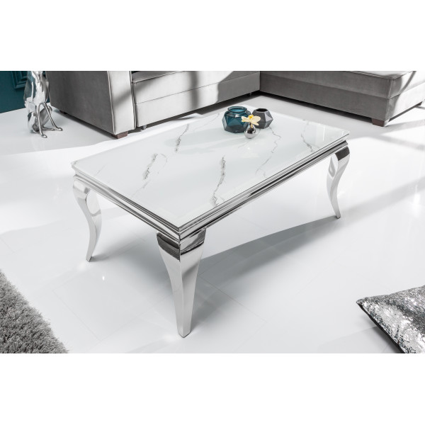 MARBLE BAROCK design dohányzóasztal