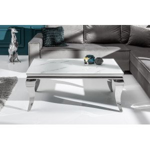 MARBLE BAROCK design dohányzóasztal INVICTA