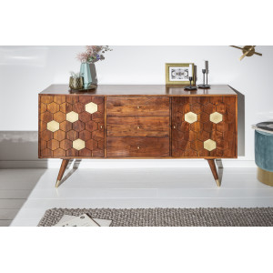MYSTIC LIVING modern akác komód - 145cm