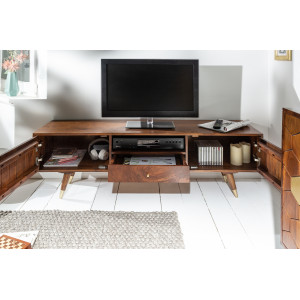MYSTIC LIVING modern akác TV-szekrény - 140cm INVICTA