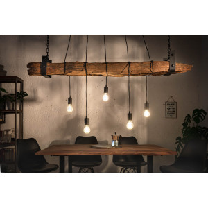 BARRACUDA design fa függőlámpa - 152cm INVICTA