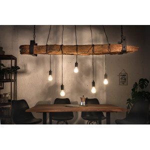 BARRACUDA design fa függőlámpa - 152cm INVICTA