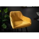 TURIN design bárszék - okkersárga