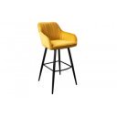 TURIN design bárszék - okkersárga