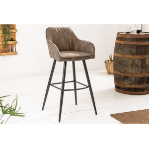 TURIN design bárszék - vintage tóp INVICTA