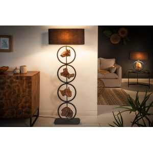 ELEMENTS exkluzív fa állólámpa - 147cm INVICTA