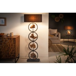 ELEMENTS exkluzív fa állólámpa - 147cm INVICTA