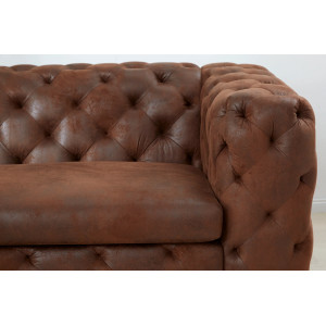 MODERN BAROCK design kanapé - barna