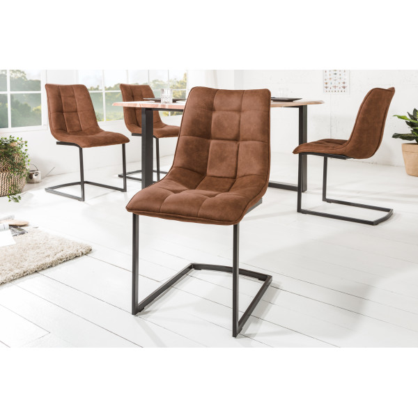 MIAMI modern szék - barna