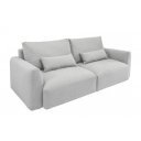 HAMPTON modern kanapé - 240cm - világosszürke