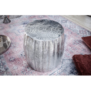 MARRAKESH design fém lerakóasztal - 42cm - arany/réz/ezüst