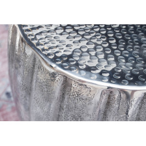 MARRAKESH design fém lerakóasztal - 42cm - arany/réz/ezüst