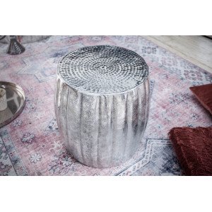 MARRAKESH design fém lerakóasztal - 42cm - arany/réz/ezüst INVICTA