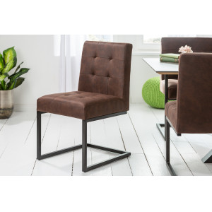 RIDER design szék - vintage barna INVICTA