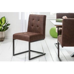 RIDER design szék - vintage barna INVICTA