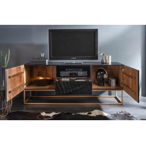 SCORPION luxus mangófa TV-szekrény - 160cm