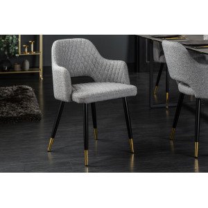PARIS modern szék - szürke INVICTA