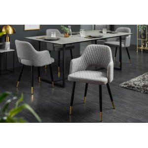 PARIS modern szék - szürke INVICTA