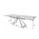 CONCORD MARBLE design bővíthető étkezőasztal - 180-230cm