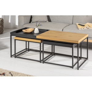 LOFT modern dohányzóasztal szett
