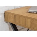 STUDIO modern íróasztal - tölgy dekor