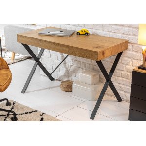 STUDIO modern íróasztal - tölgy dekor INVICTA