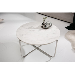 NOBLE modern márvány dohányzóasztal - 62cm