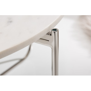 NOBLE modern márvány dohányzóasztal - 62cm
